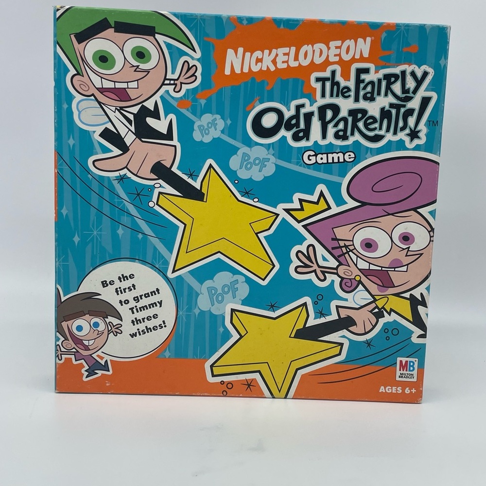 Vintage 2003 Nickelodeon‎ The Fairly Odd Parents Board Game - COMPLETE